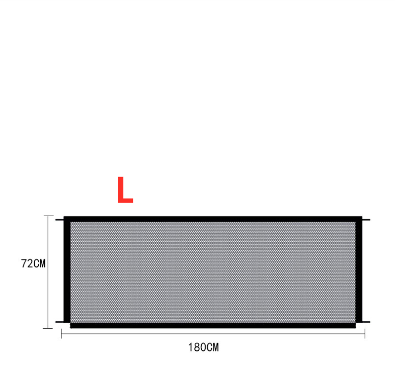 Pet Dog Fence Gate Safety Guard Isolation Fence Foldable