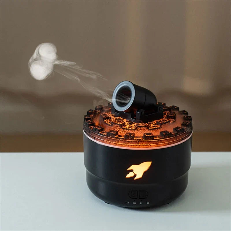 volcanic cannons air humidifier aromatherapies diffusers maker essential oil difusor