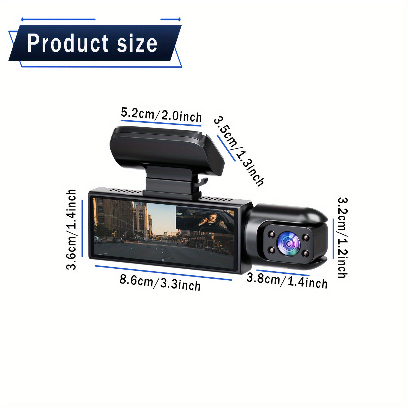 IR Night Vision Loop Recording Wide Angle 3